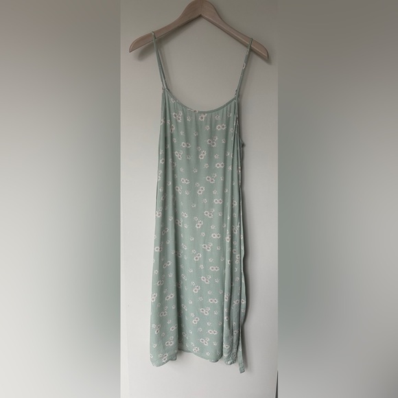 Breath Of Youth - Will Wait Forever Slip Midi Dress - Daisy Print - XL - Picture 4 of 8